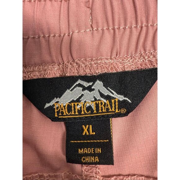 NWT Pacific Trail Women's Athletic Shorts Front /Side Pockets Dust Pink Size XL - Picture 4 of 9